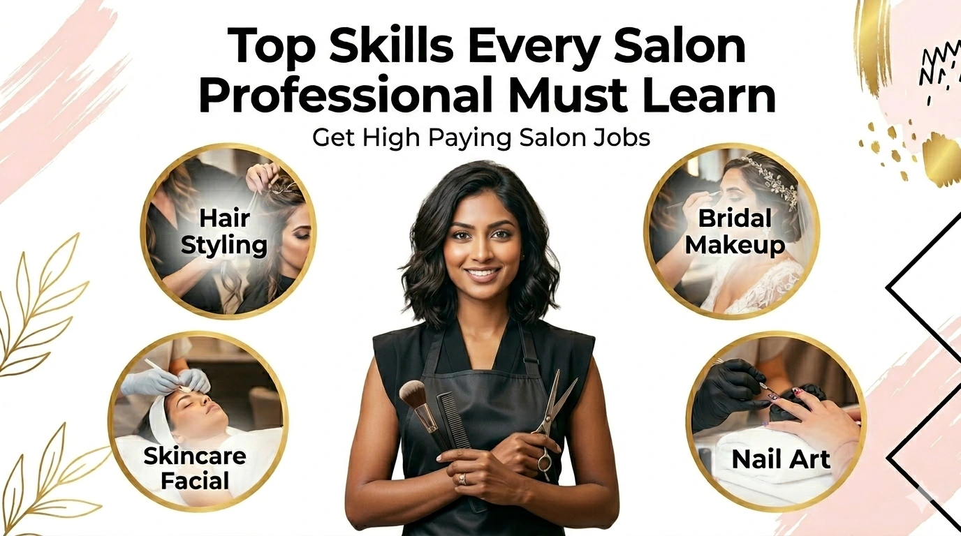 Top skills every salon professional must learn to get high paying jobs in the beauty industry