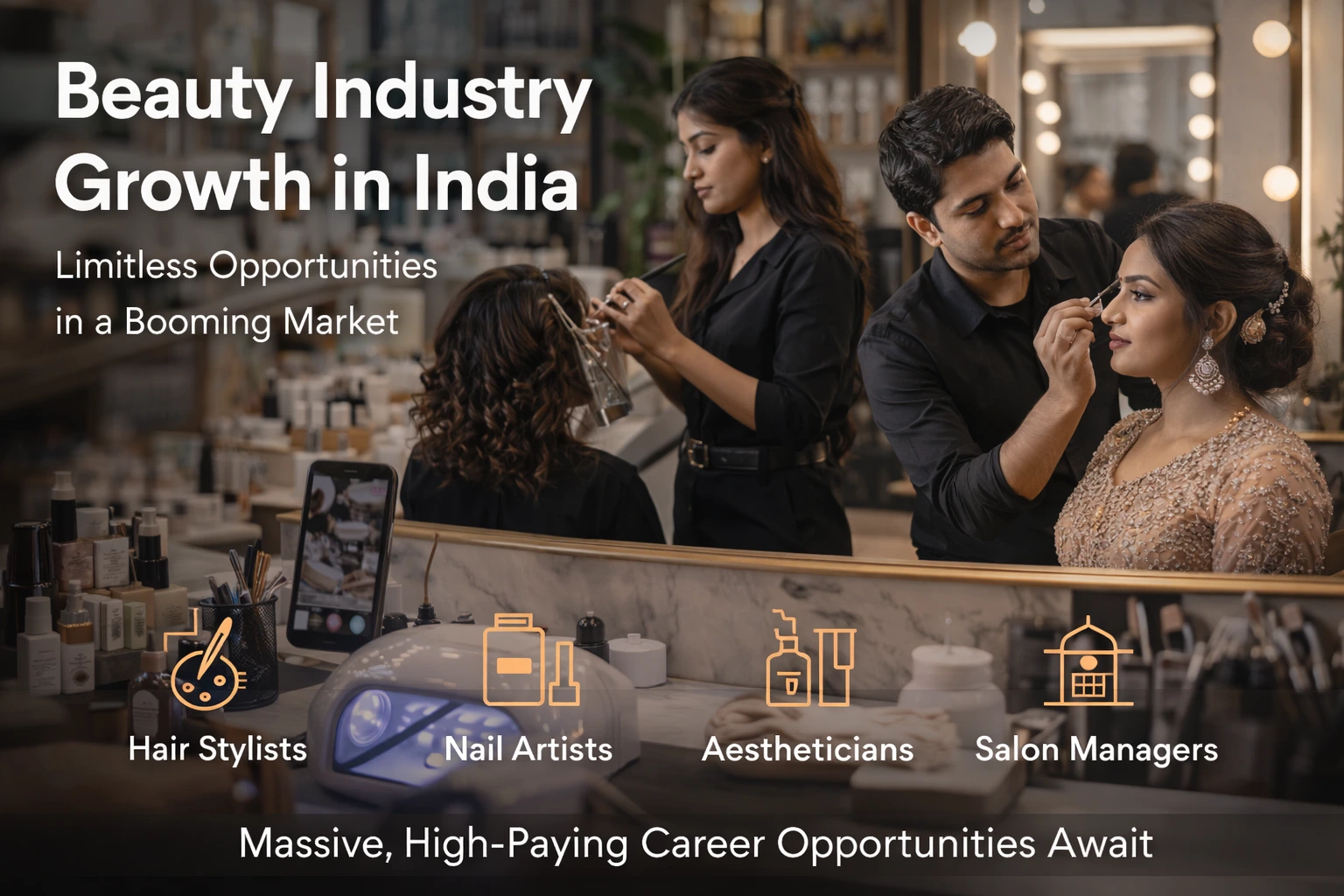 Beauty Industry Growth in India: Job Demand & Salary Trendsa