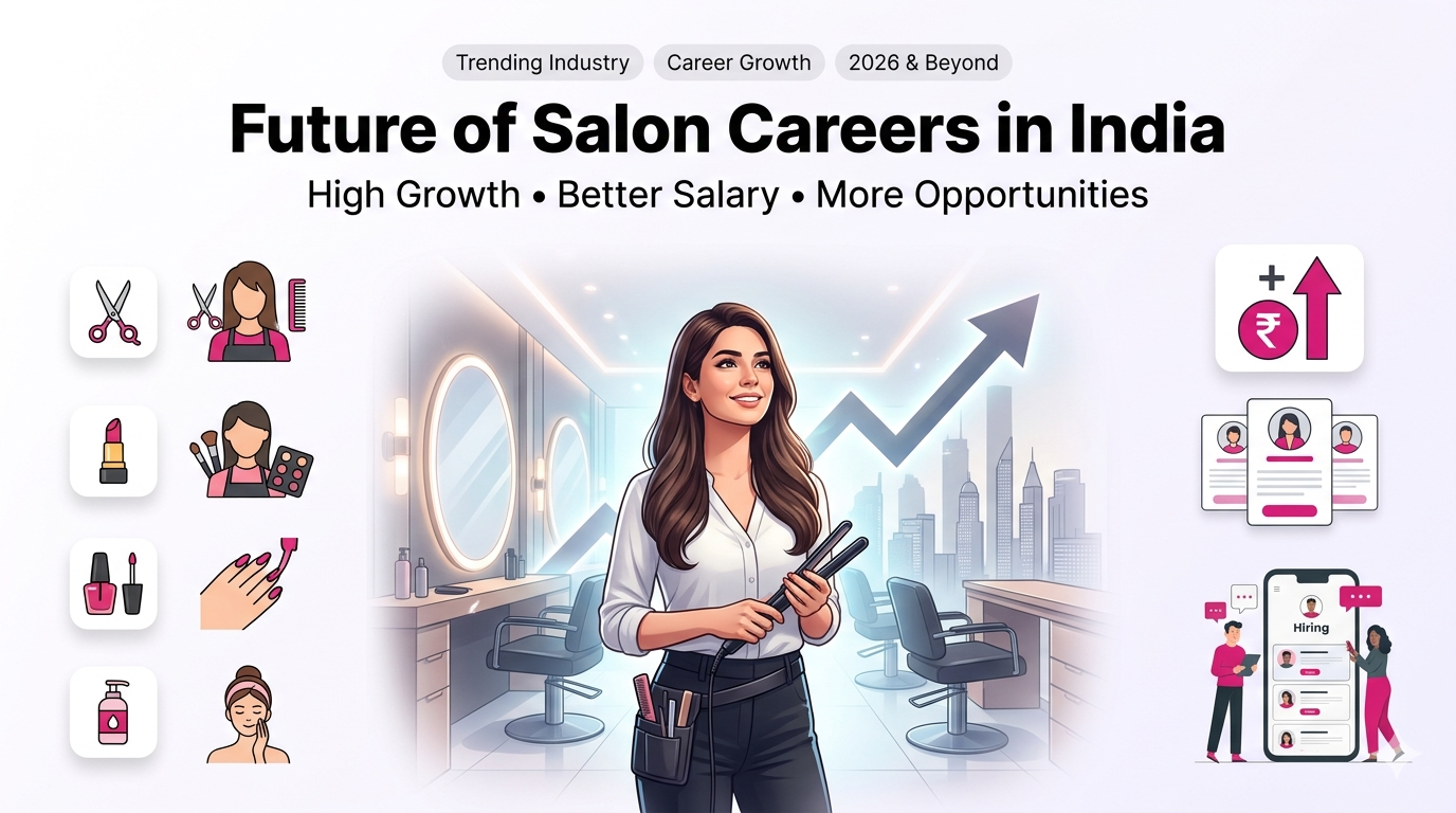 The Future of Salon Careers in India: Trends & Salary Growth