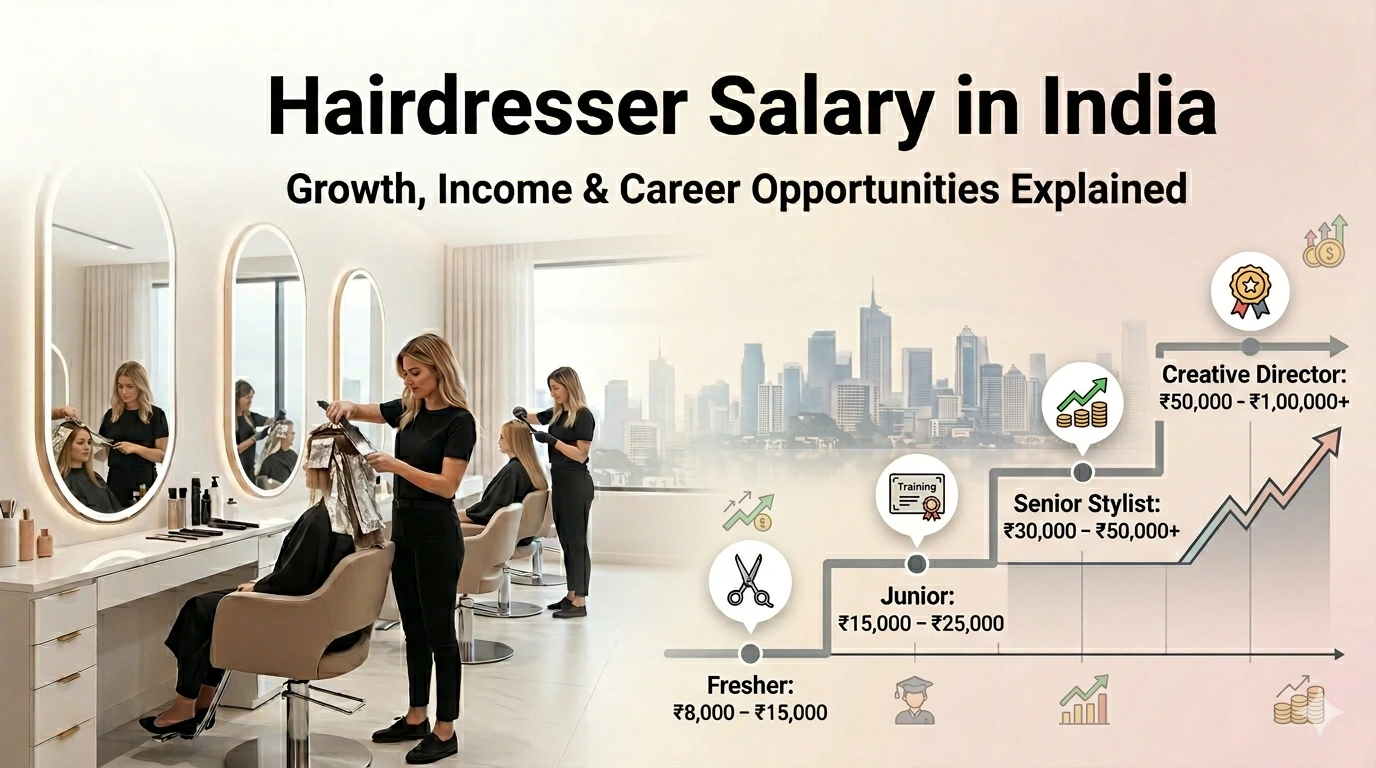 Hairdresser Salary in India: City-Wise Income & Growth Guide