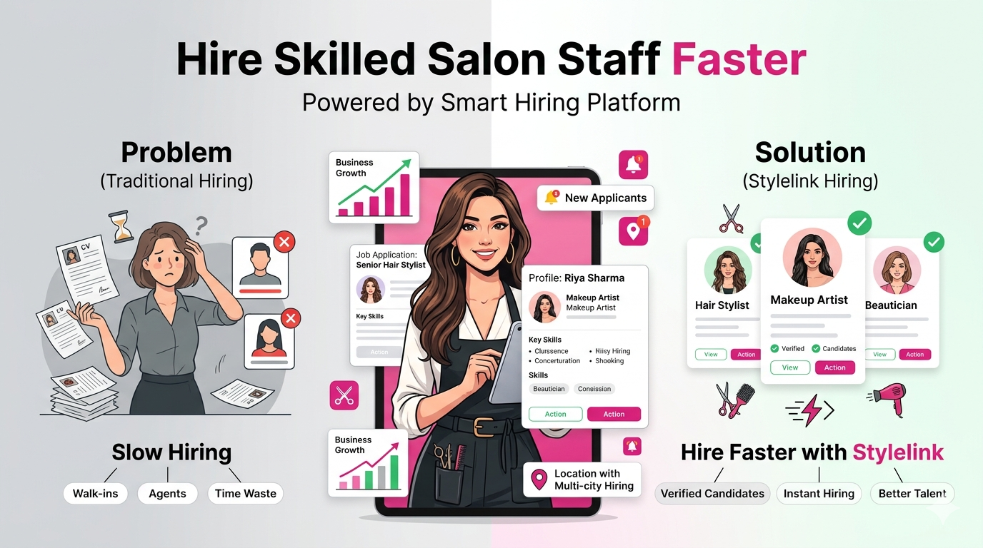 how salon owners are using Stylelink to hire faster