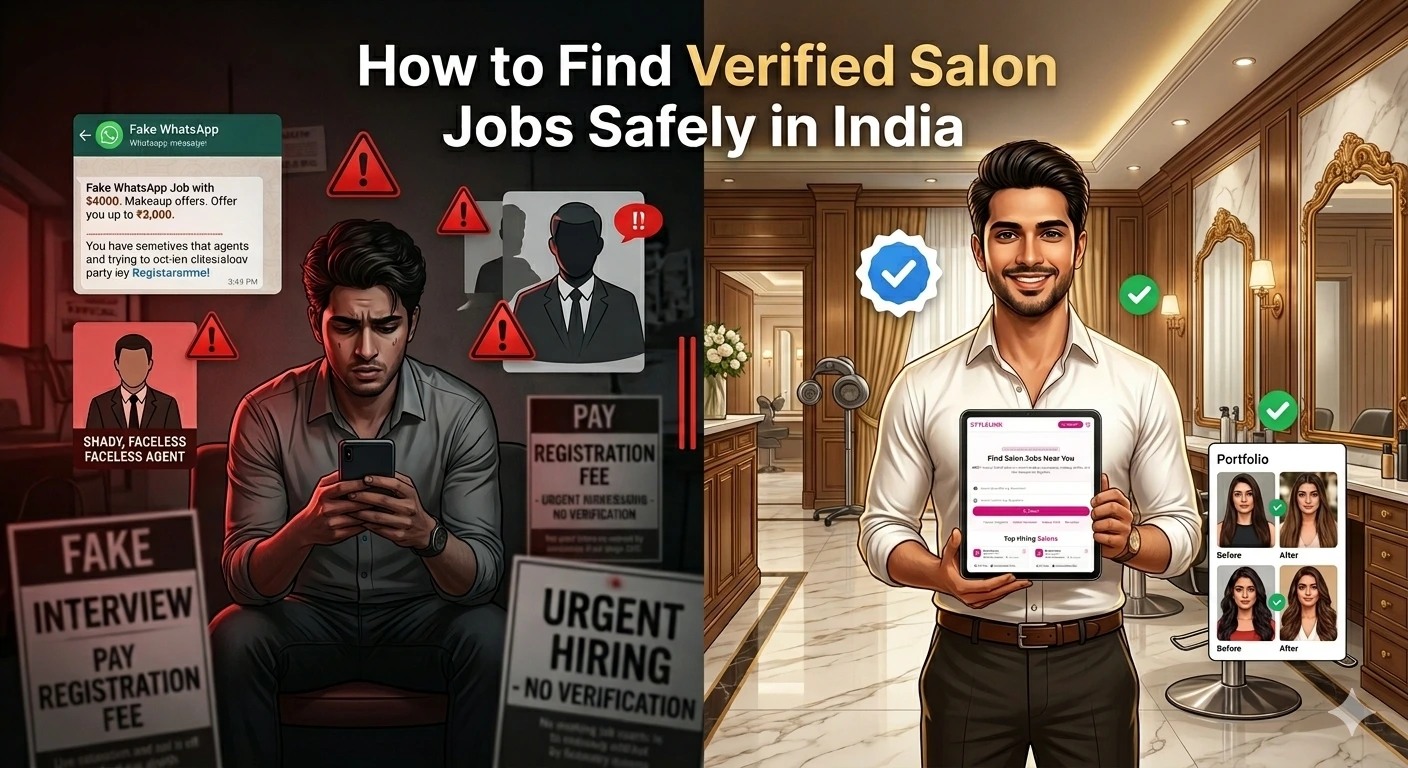 How to Find Verified Salon Jobs Online Safely in India