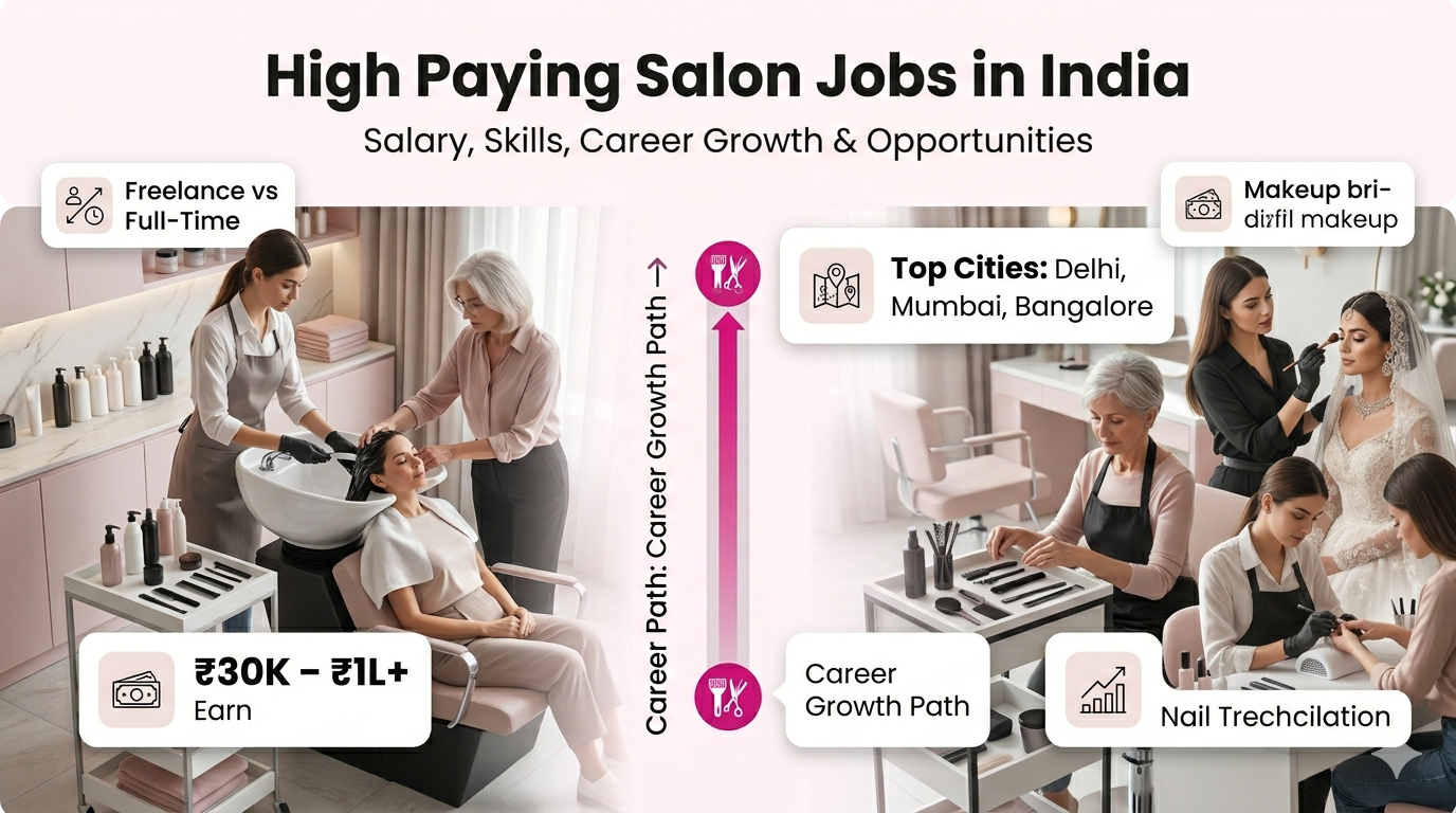How to Get High Paying Salon Jobs in India – 7 Proven Tips to Boost Your Salary Fast