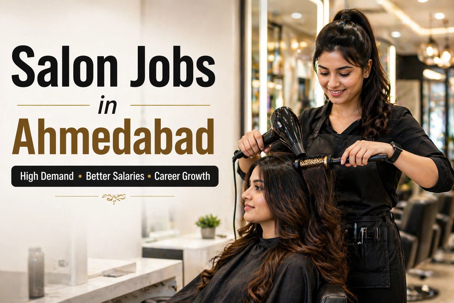 Salon Jobs in Ahmedabad: Opportunities for Stylists & Beauticians