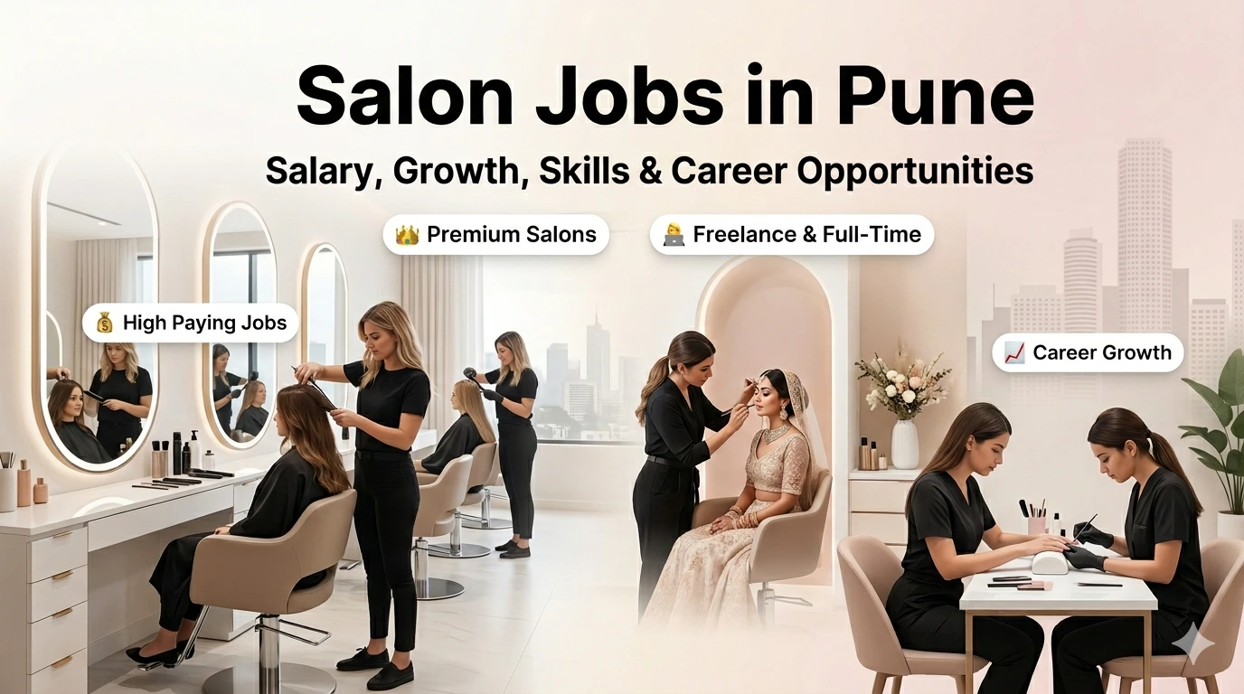 Salon Jobs in Pune: Best Opportunities for Stylists and Beauticians