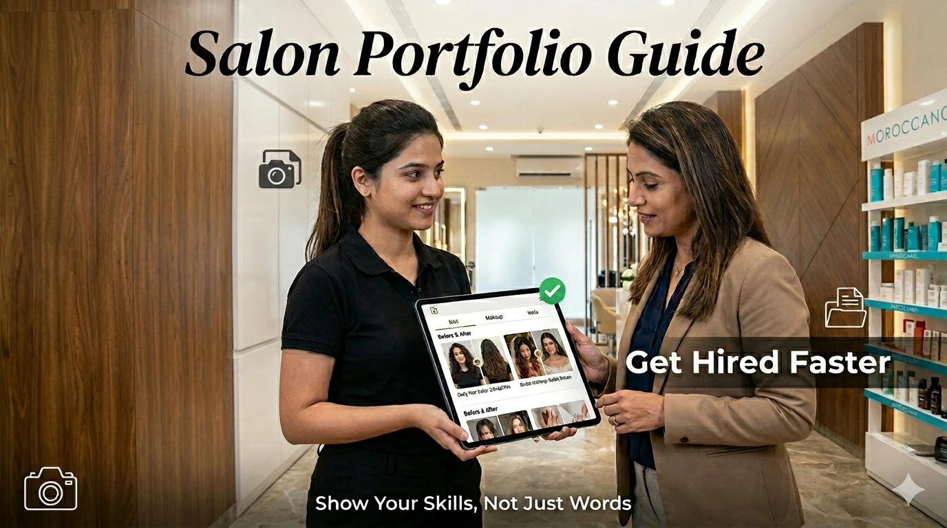 How to Create an Impressive Salon Portfolio to Get Hired Faster
