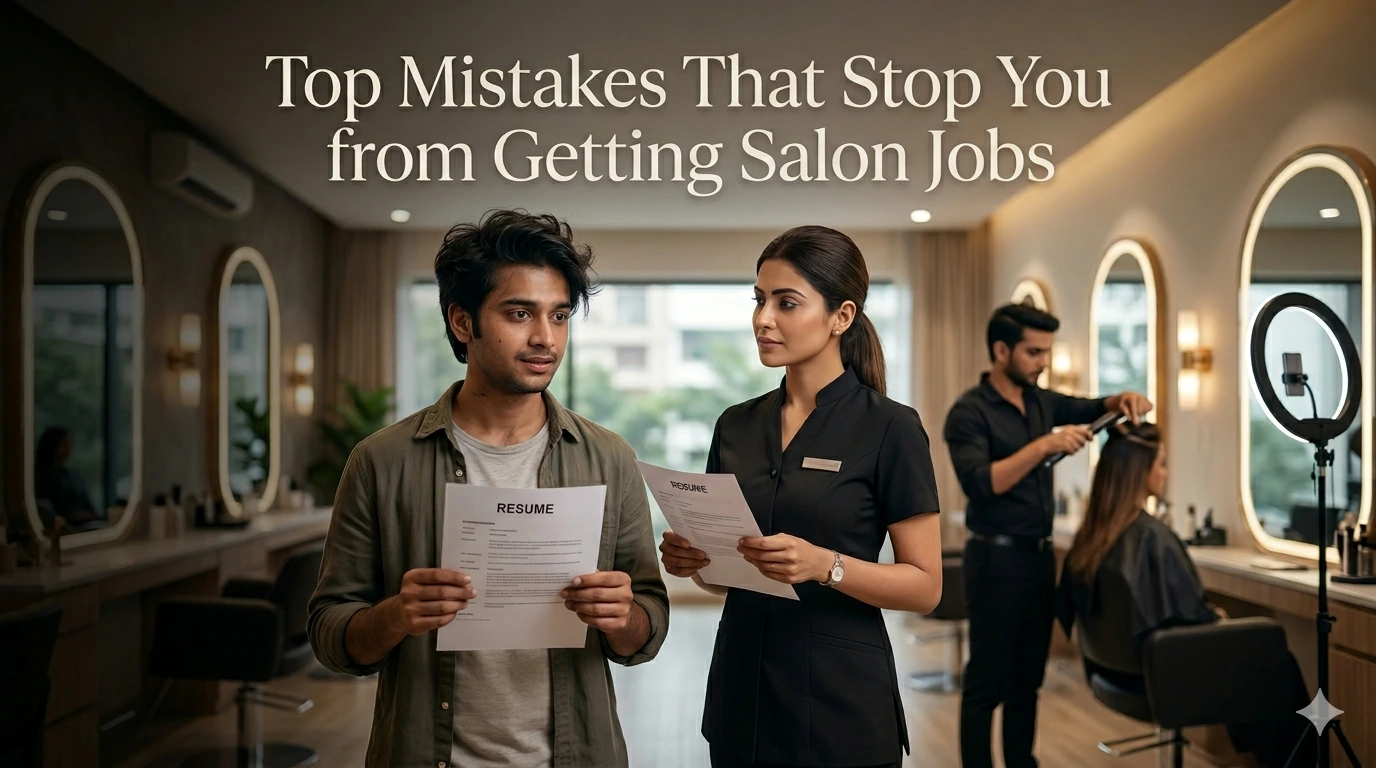 Top Mistakes That Stop You from Getting Salon Jobs & Fixes