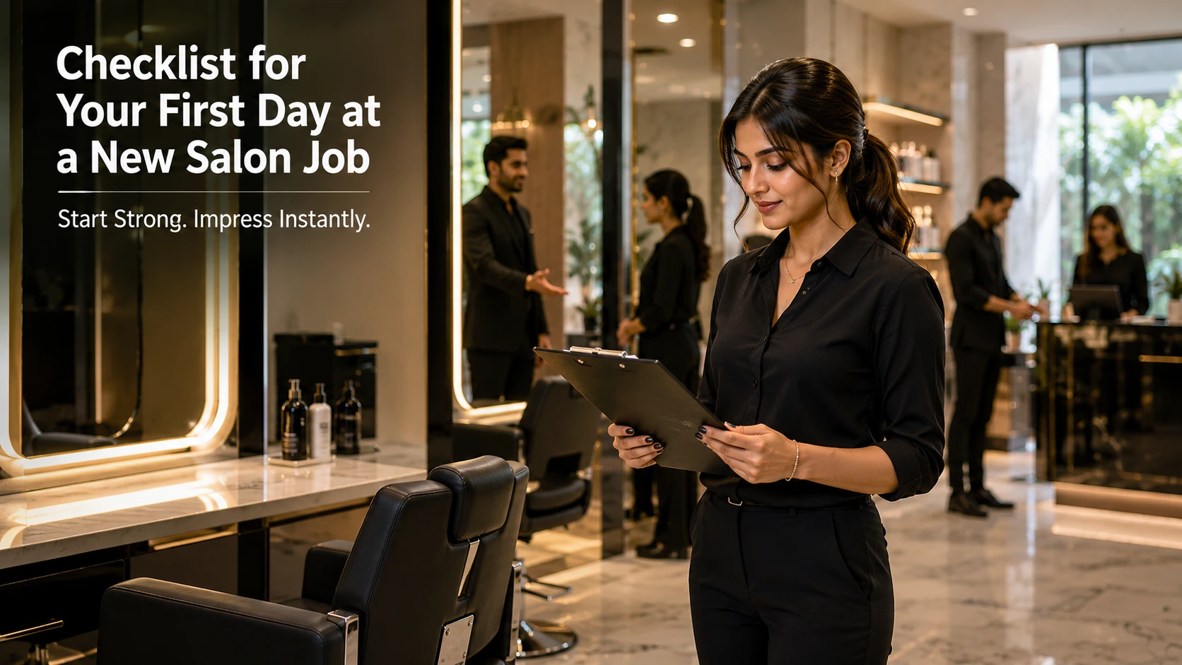 The Ultimate Checklist for Your First Day at a New Salon Job