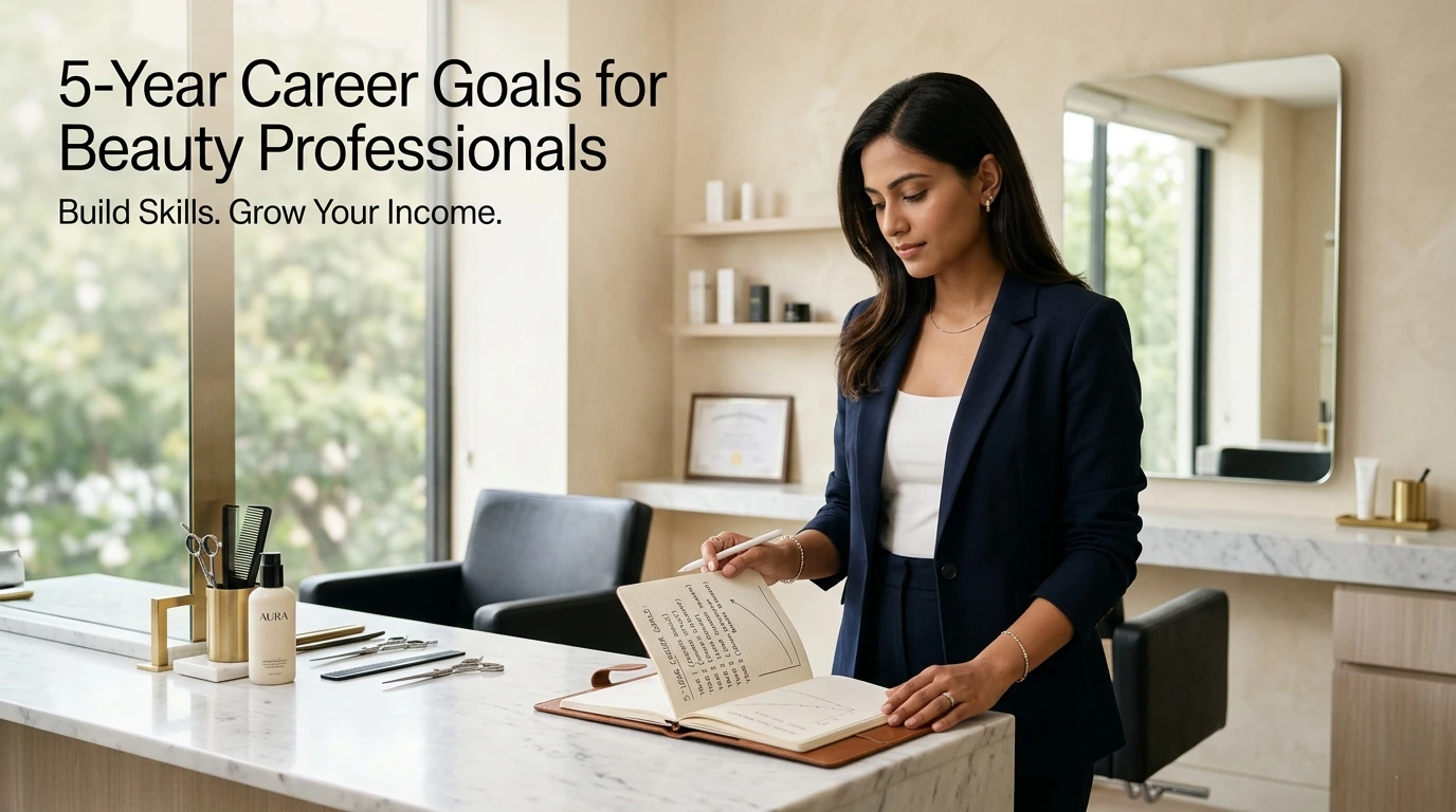 How to Set 5-Year Career Goals as a Beauty Professional in India