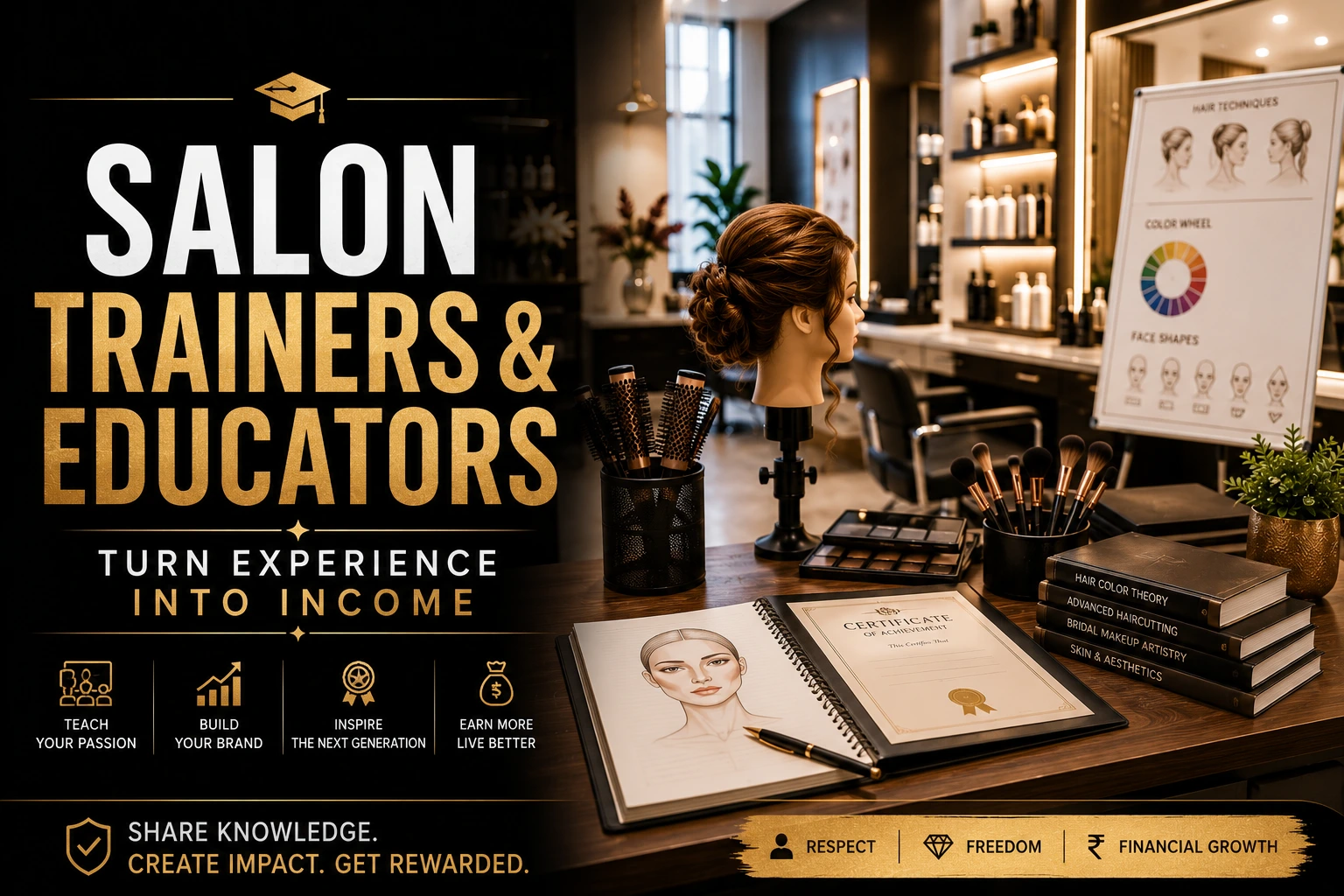 Salon Freelance Trainers and Educators – A New Path for Senior Stylists