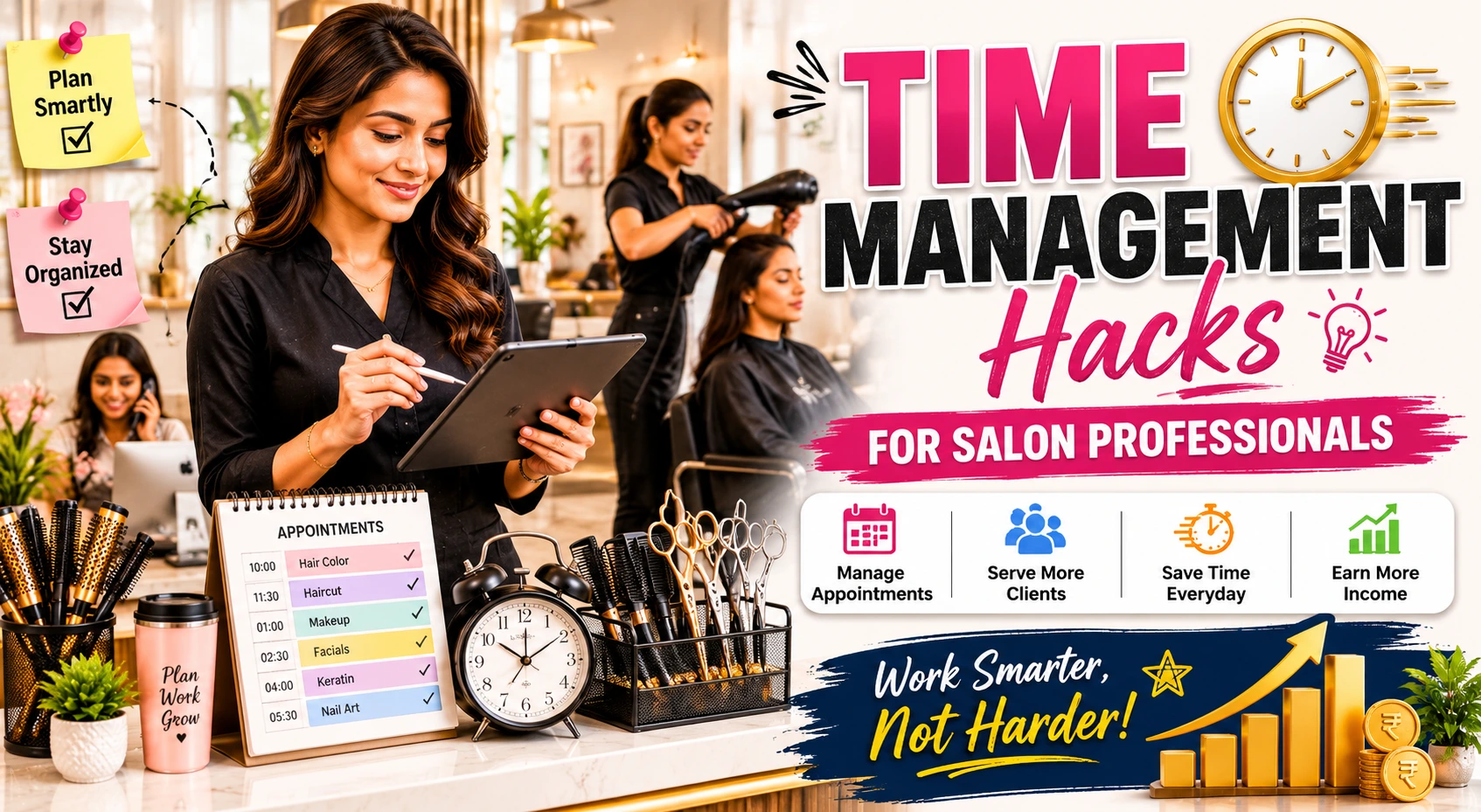 Time Management Hacks for Salon Professionals to Maximize Daily Earnings
