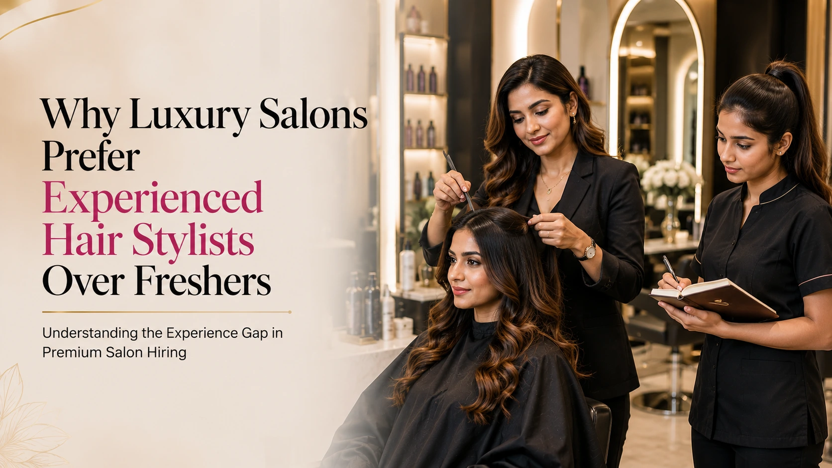 Why Luxury Salons Prefer Experienced Hair Stylists Over Freshers