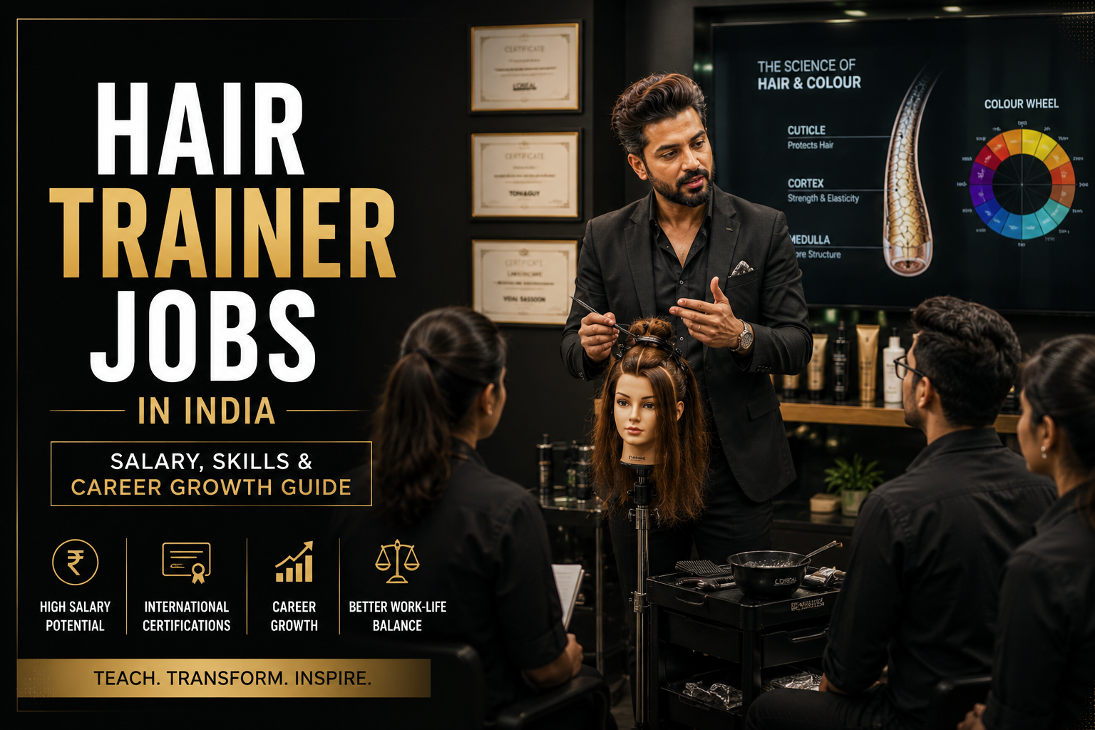 Hair Trainer Jobs in India – Qualifications, Salary and Opportunities
