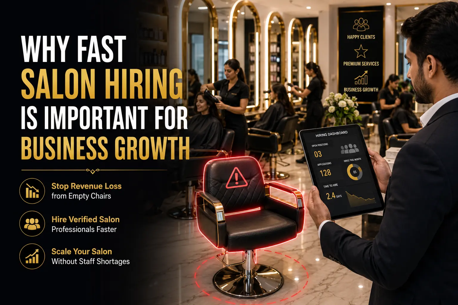 Why Fast Salon Hiring is Important for Business Growth